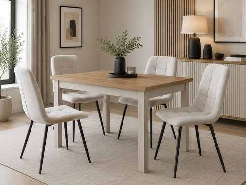 Extending dining table - dining,