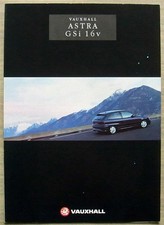 VAUXHALL ASTRA GSi 16v Sales
