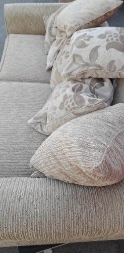 Sofa beige large in - -,
