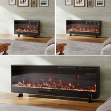Electric Fireplace Media Fire