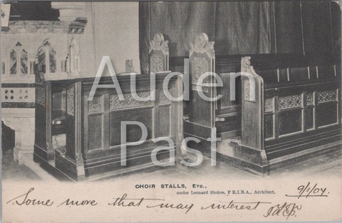 Choir stalls under leonard - stalls,