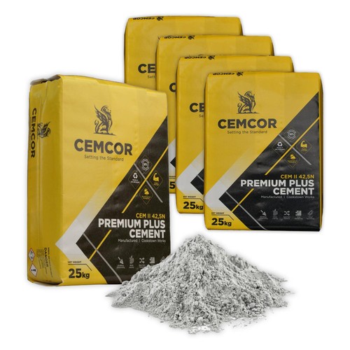 5x25kg cemcor high - 5x25kg, strength