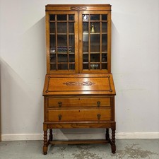Vintage Bureau Bookcase with