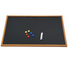 Blackboard magnetic wooden - magnetic,