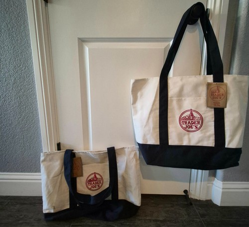 Trader joe large navy - trader,