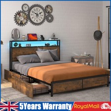 Luxury UK 4ft6 Size Bed Frame