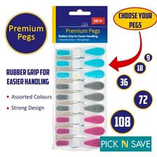 STRONG PLASTIC CLOTHES PEGS