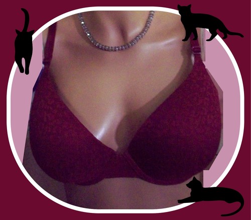 36d kir red leopard - leopard, lace
