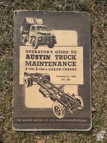 Austin 1951 operators guide - austin,