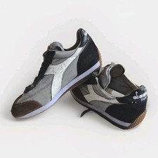 Diadora Equipe Dirty Canvas  Lace-Up Sneakers. Size 8.5. Worn once. 