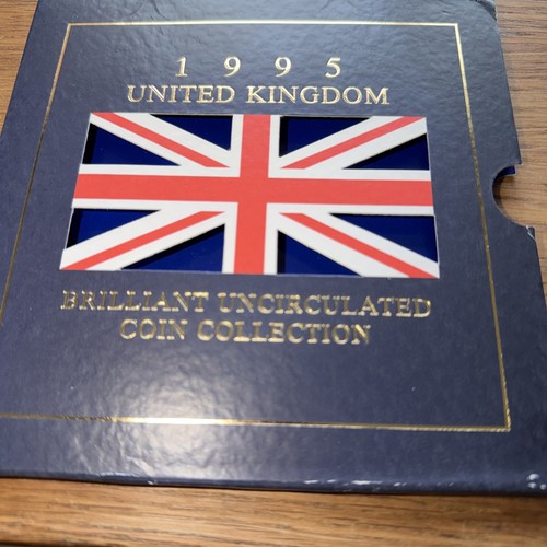 1995 royal mint brilliant - mint,