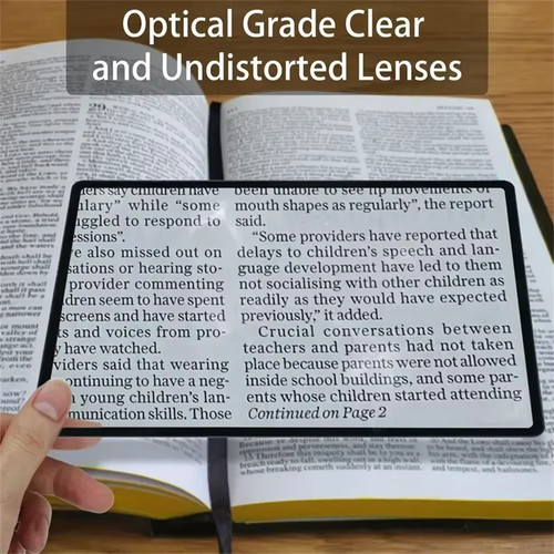 Book magnifier for - book,
