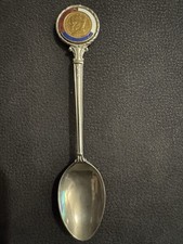 Commemorative spoon George V Coronation ID Council Wanstead&Woodford