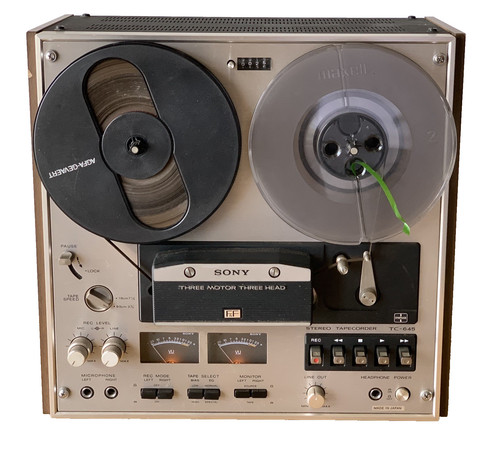 Sony 645 reel nice - tc-645,