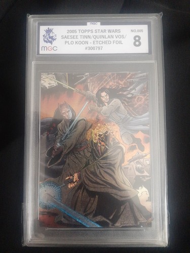 2005 topps star wars etched - topps,