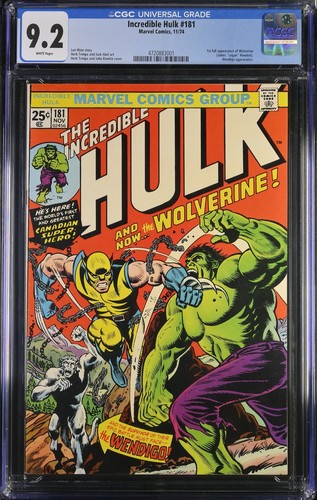 Incredible hulk 181 cgc - hulk, #181