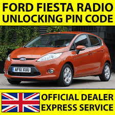 ✅FORD FIESTA CAR RADIO UNLOCKING PIN CODE FOR SONY 6000 CD 4500 RDS TRAVELPILOT✅