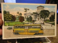 Y4 Vintage Old OHIO Postcard