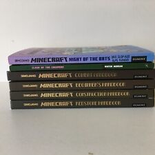 Minecraft Mojang 2017 Complete Handbook Set & 2 Story Books