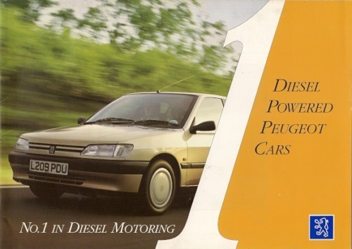 Peugeot diesel range - range, 1993-94