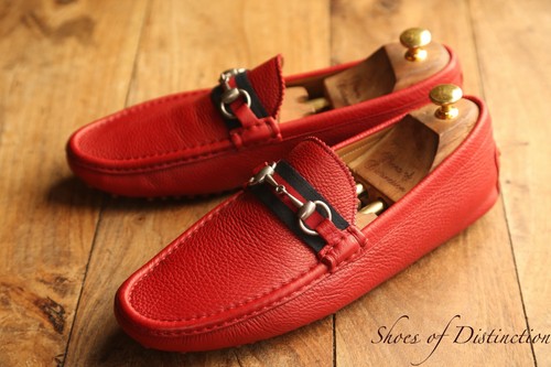 Gucci red leather silver - gucci,