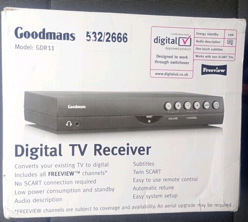 Goodmans freeview digital - digital, tv