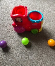 Playskool Train Push Along Balls Pop Out Working Fully Working VGC