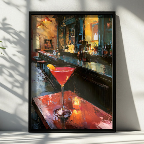 Cocktail bar scene - cocktail, vibrant