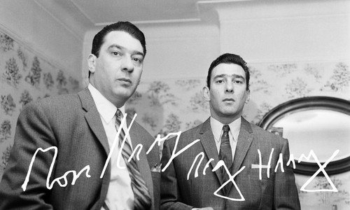 Kray twins autograph signed - kray,