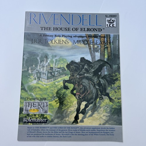 Merp rolemaster rivendell the - rolemaster,