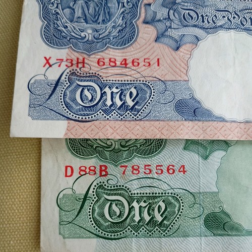 Old banknotes wartime - wartime, £1