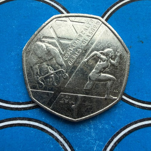2014 commemorative 50p coin - 2014,