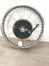 Triumph 3ta 5ta T100 T120 Etc New Jones 19* Rimmed  Rear Qd. wheel. S. S Spokes 