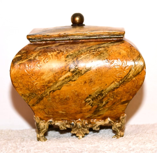 Antique french hand painted - hand,