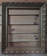 GILDED ANTIQUE 26" X 30" GESSO