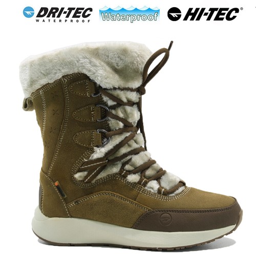 Ladies tec leather - leather, boots