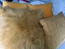 4 Mixed Yellow Scatter Cushion