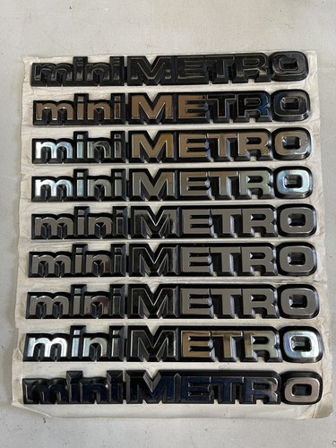 Genuine minimetro badge - genuine,