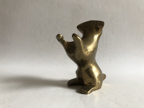 Vintage brass sit - sit, &