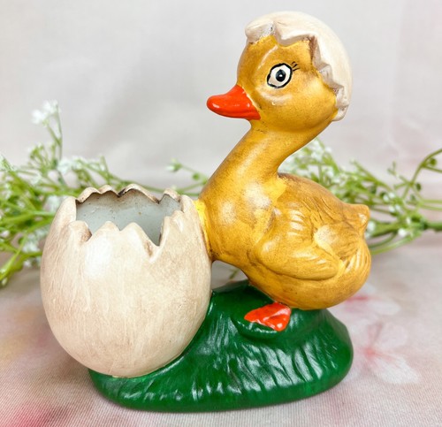 Vtg chick duck - chick/duck, egg