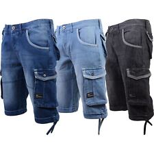 Crosshatch Mens Denim Shorts