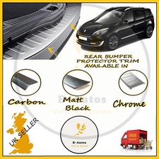 REAR BUMPER PROTECTOR RENAULT GRAND SCENIC III SW GUARD TRIM SCRATCH SILL COVER 