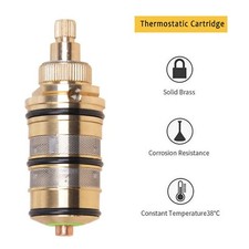 Replacement Thermostatic Cartridge Shower Bath Mixer Valve Bar Repair Kit