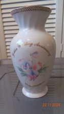 Golden Wedding Anniversary Vase