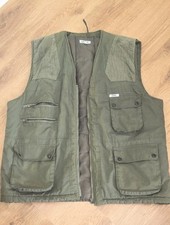 Rydale Mens Green Quilted Utility Gilet Jacket Multi Pocket Fishing 3XL