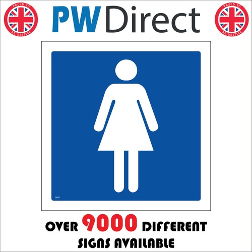 Sign female toilet facilities - female,