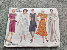 VOGUE BASIC DESIGN 1335 DRESSMAKING PATTERN -  5 PATTERNS CUT AND UNCUT