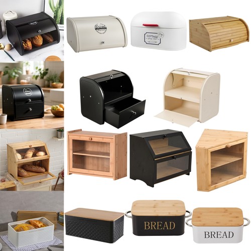 Bread bin food storage - food, cabinet