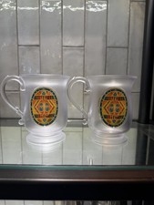 2x Pair Butter Beer Mugs Cups