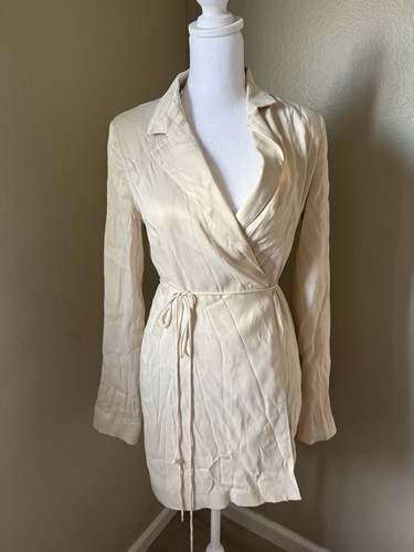 Vestido zara talla satinado - vestido,